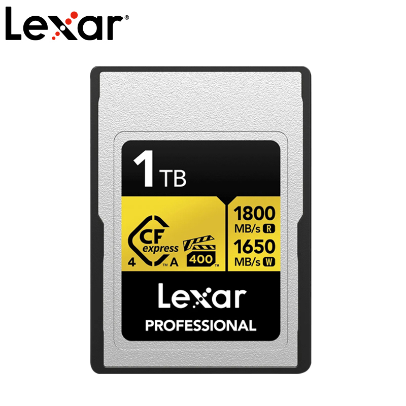 Lexar? Professional GOLD CFexpress? 4.0 Type A 存儲(chǔ)卡 1TB