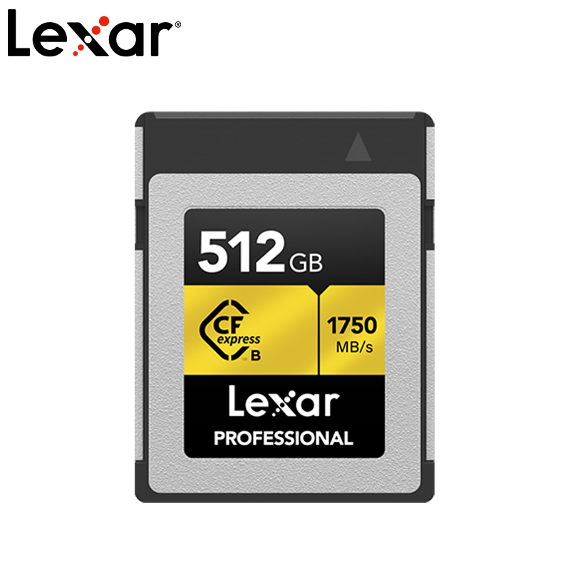 Lexar? Professional CFexpress? Type B 存儲(chǔ)卡GOLD系列 512GB