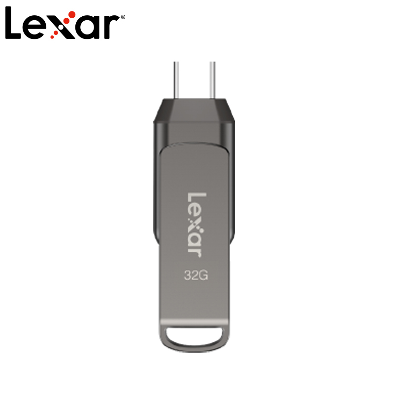 Lexar? JumpDrive? Dual Drive D400 USB 3.1 Type-CTM 閃存盤(pán) 32GB